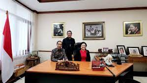 Presiden RI Joko Widodo dan Prananda Sempat Temani Mega di Ruang Pribadi