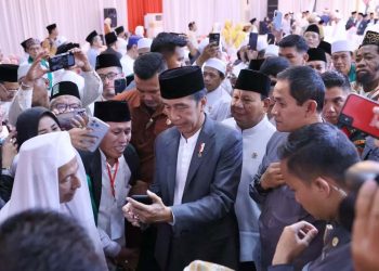 Jokowi, Prabowo, Ganjar Bersatu dalam Forum Muktamar Sufi Internasional